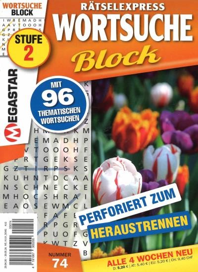 WORTSUCHE BLOCK 74/2026