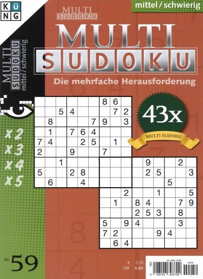 MULTI SUDOKU 59/2023