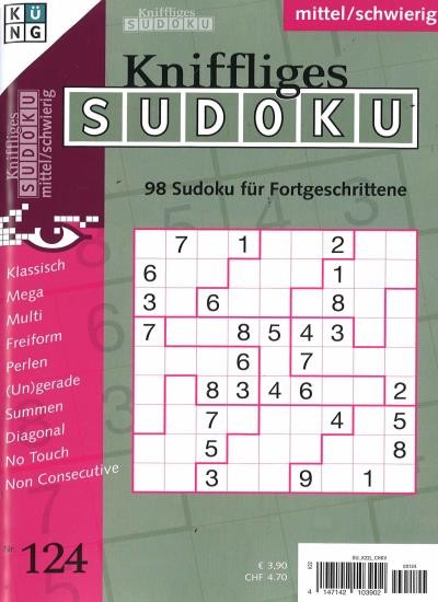 KNIFFLIGES SUDOKU Abo