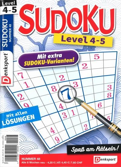 SUDOKU LEVEL 4-5 48/2025