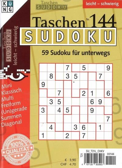 TASCHEN-SUDOKU 144/2026