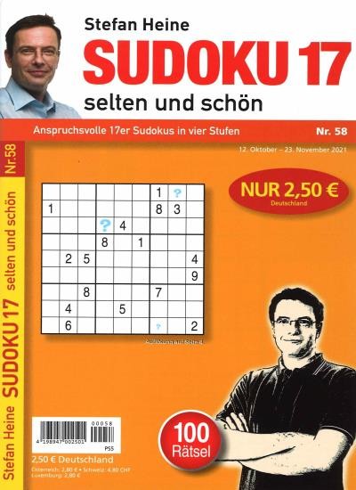 SUDOKU 17 58/2021