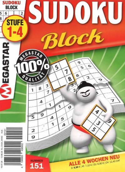 MEGASTAR SUDOKU BLOCK Abo