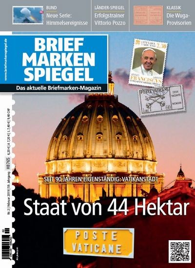 BRIEFMARKEN SPIEGEL 2/2019