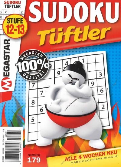 SUDOKU TÜFTLER 179/2026