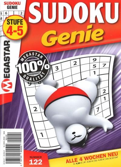 SUDOKU GENIE 122/2021
