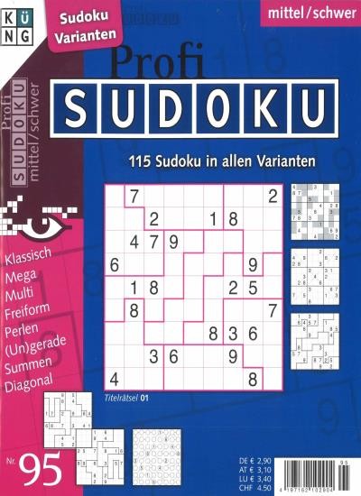 PROFI SUDOKU 95/2020