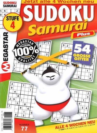 SUDOKU SAMURAI PLUS 77/2026