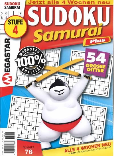 SUDOKU SAMURAI PLUS 76/2026