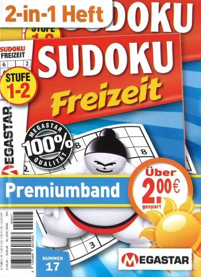SUDOKU FREIZEIT PREMIUMBAND 17/2026