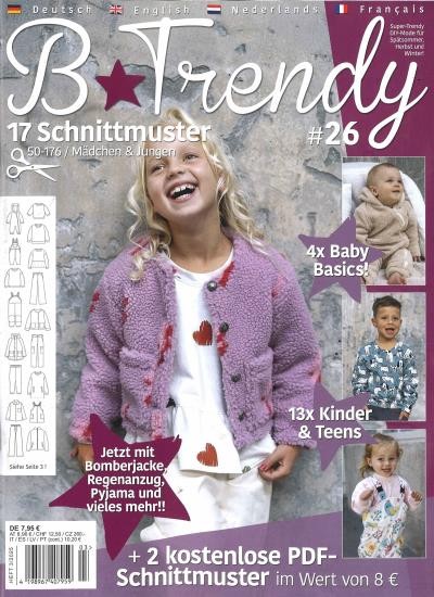 SCHNITTMUSTER - B-TRENDY 3/2025