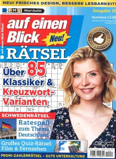 AUF EINEN BLICK RÄTSEL 35/2025