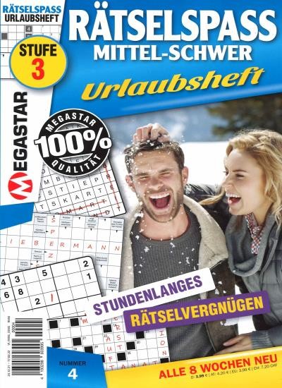 MEGASTAR RÄTSELSPASS MITTEL-SCHWER 4/2021