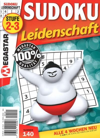 SUDOKU LEIDENSCHAFT 140/2022
