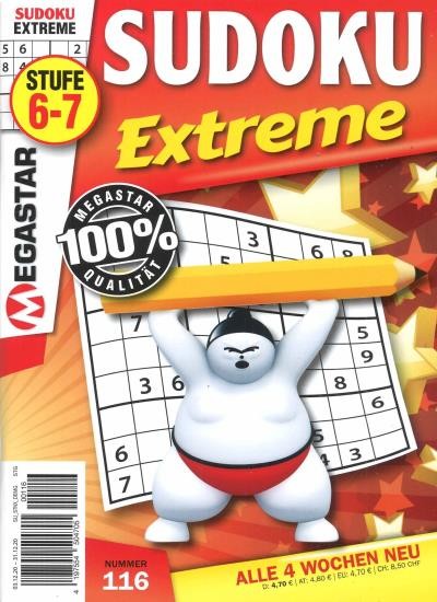 SUDOKU EXTREME 116/2020