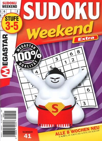 SUDOKU WEEKEND EXTRA 41/2021