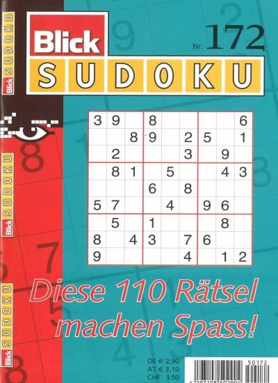 BLICK SUDOKU 172/2020
