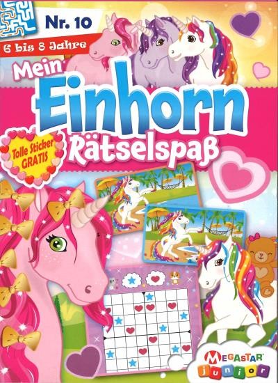 MEIN EINHORN RAETSELSPASS 10/2026