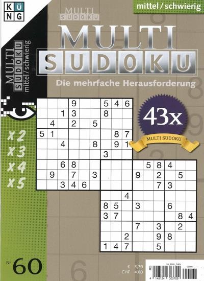 MULTI SUDOKU 60/2023