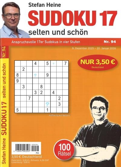 SUDOKU 17 94/2025