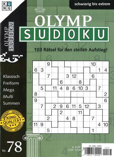 OLYMP SUDOKU 78/2025