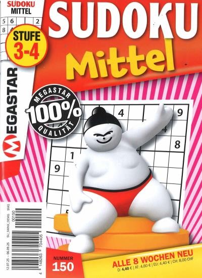 SUDOKU MITTEL 150/2025