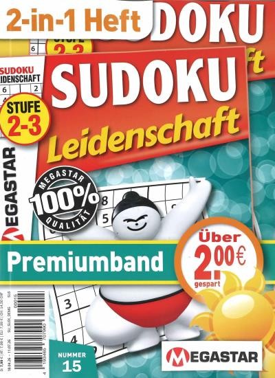 SUDOKU LEIDENSCHAFT PREMIUMBAND 15/2026