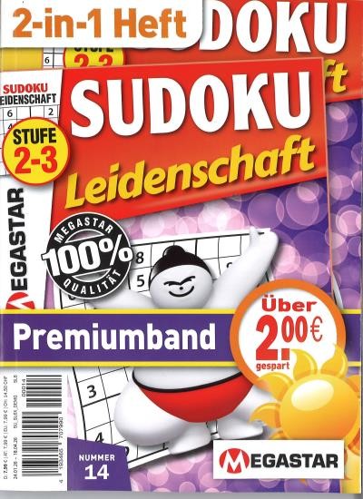 SUDOKU LEIDENSCHAFT PREMIUMBAND 14/2026
