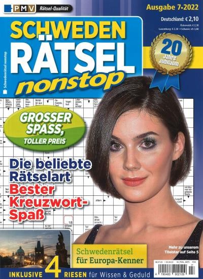 SCHWEDENRÄTSEL NONSTOP 7/2022