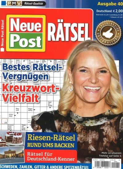 NEUE POST RÄTSEL 40/2025
