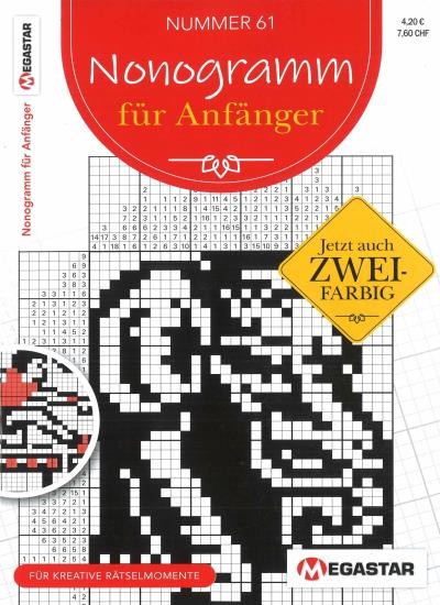 NONOGRAMM FÜR ANFÄNGER 61/2020