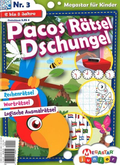 PACOS RÄTSEL DSCHUNGEL 3/2023