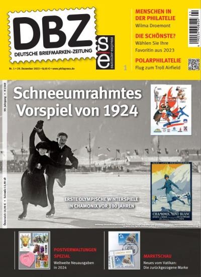 DBZ DEUTSCHE BRIEFMARKEN-ZEITUNG 1/2024