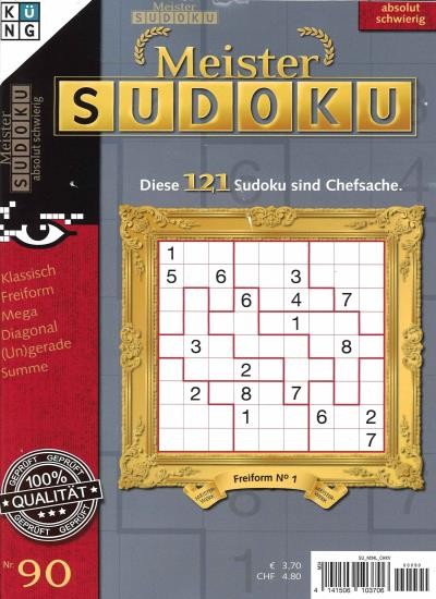 MEISTER SUDOKU 90/2023