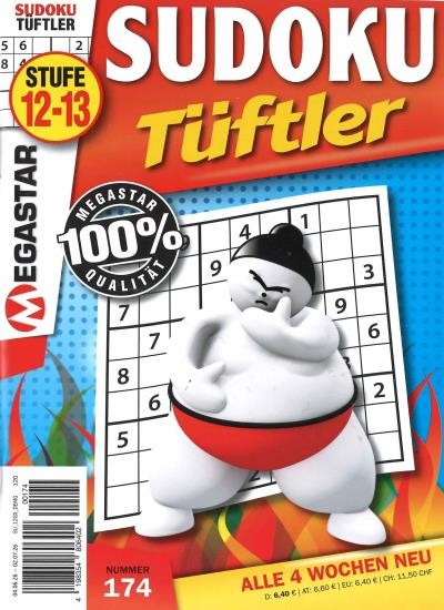 SUDOKU TÜFTLER 174/2026