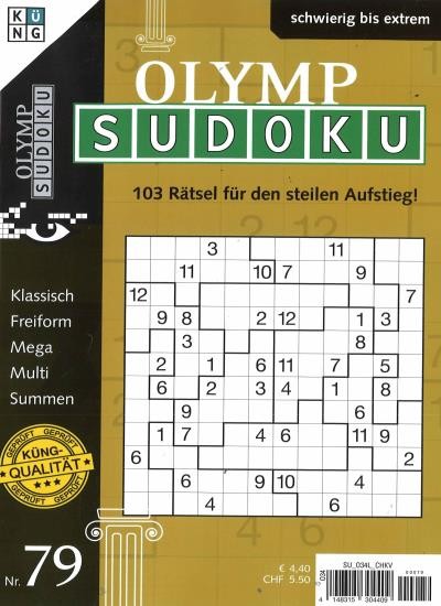 OLYMP SUDOKU 79/2025