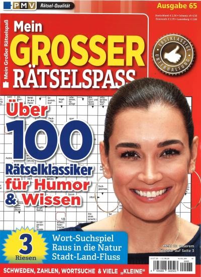 MEIN GROSSER RÄTSELSPASS 65/2026