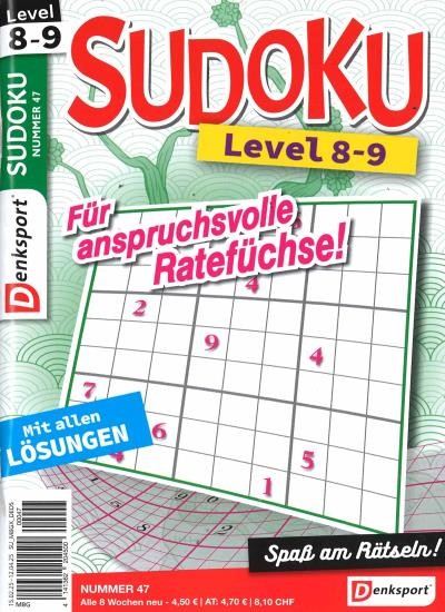 SUDOKU LEVEL 8-9 Abo