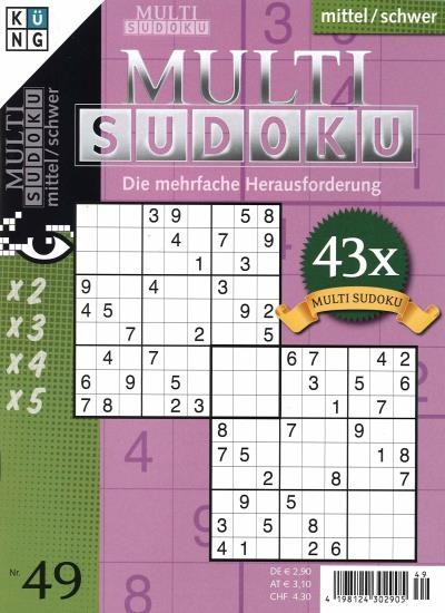 MULTI SUDOKU 49/2021
