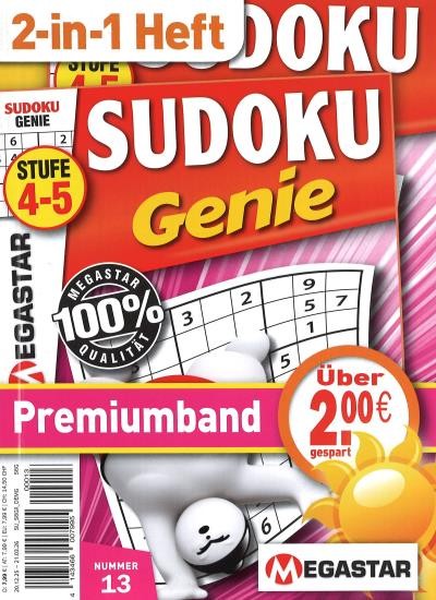 SUDOKU GENIE PREMIUMBAND 13/2026