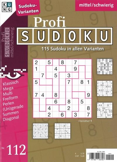 PROFI SUDOKU Abo