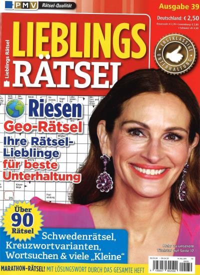 LIEBLINGS RÄTSEL 39/2026