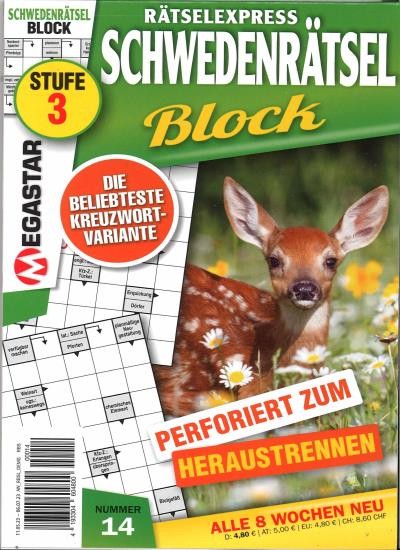 SCHWEDENRÄTSEL BLOCK 14/2023
