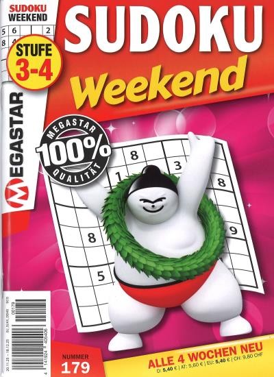 SUDOKU WEEKEND 179/2025