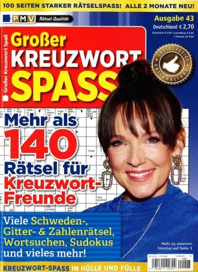 GROSSER KREUZWORT SPASS 43/2026