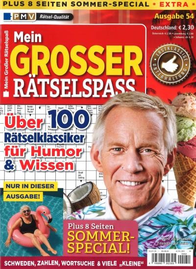 MEIN GROSSER RÄTSELSPASS 54/2025