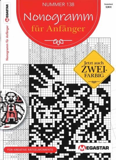 NONOGRAMM FÜR ANFÄNGER 138/2026