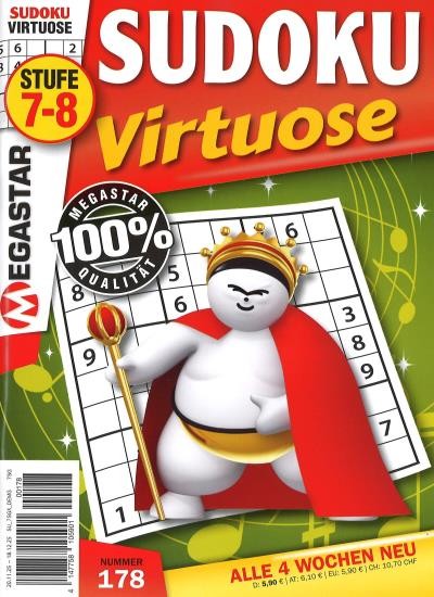 SUDOKU VIRTUOSE 178/2025