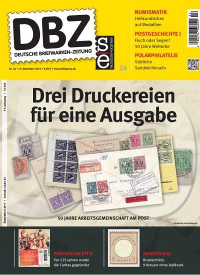 DBZ DEUTSCHE BRIEFMARKEN-ZEITUNG 24/2022