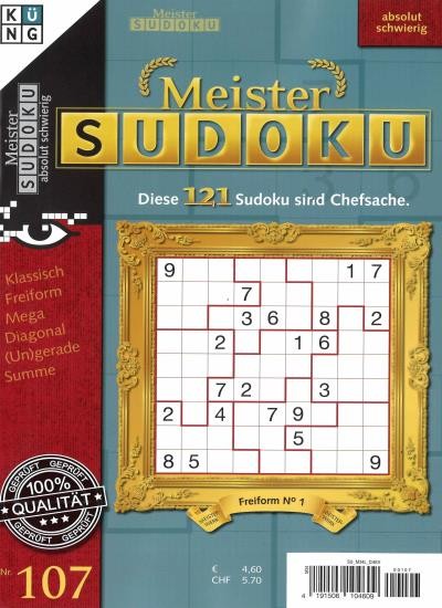 MEISTER SUDOKU Abo